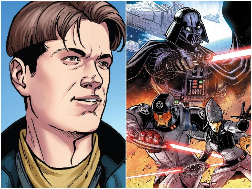 Confronto final entre Tensu Run e Darth Vader em Star Wars Inquisitors