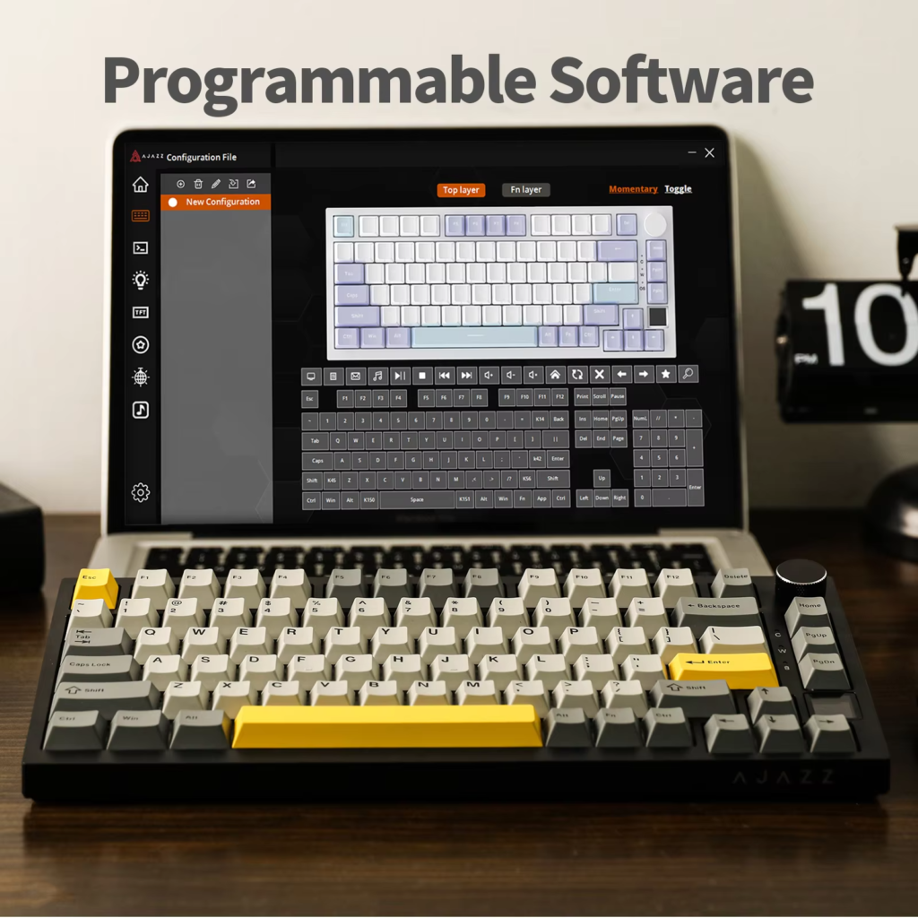 Teclado mecânico Ajazz AK820 Pro - Review completo