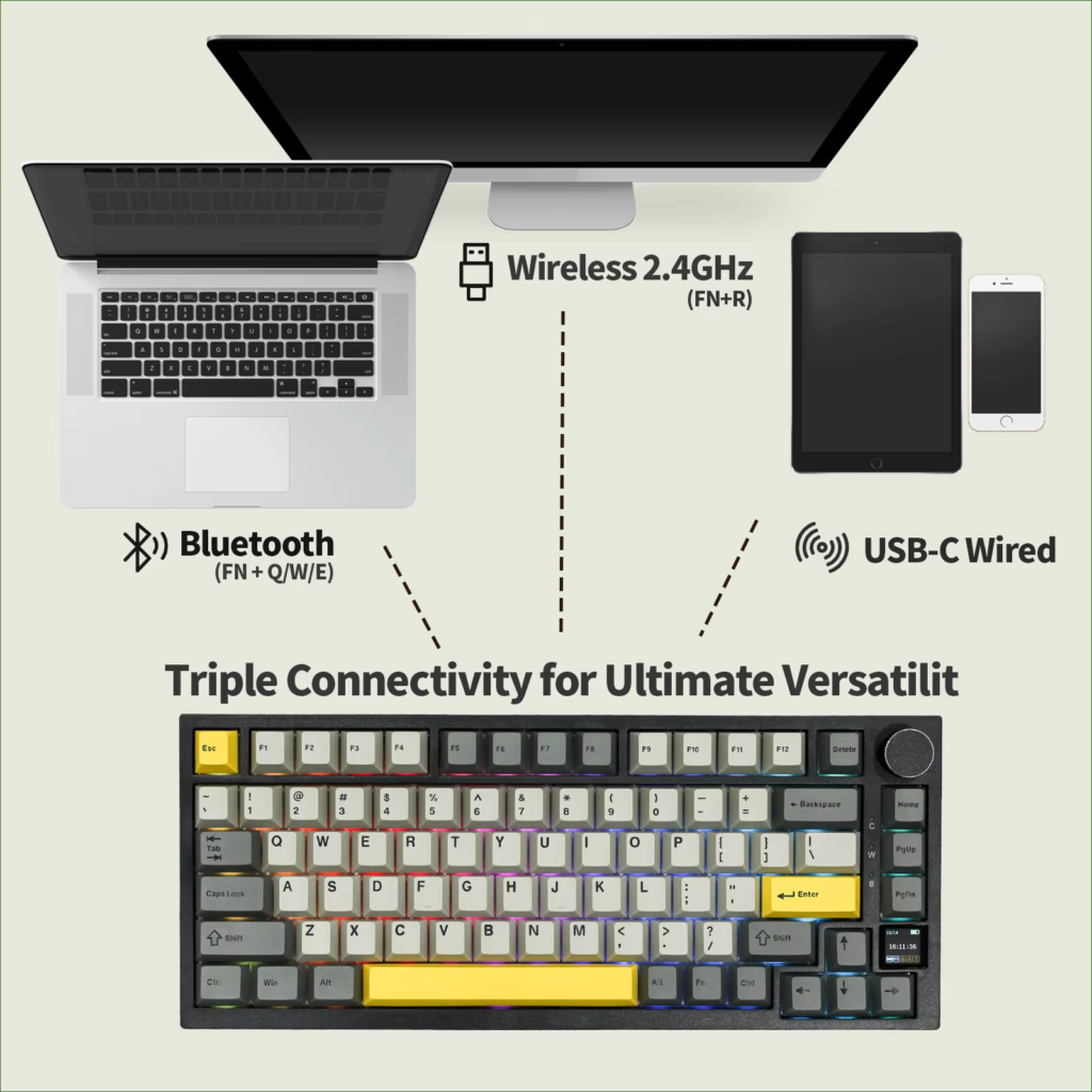 Teclado mecânico Ajazz AK820 Pro - Review completo
