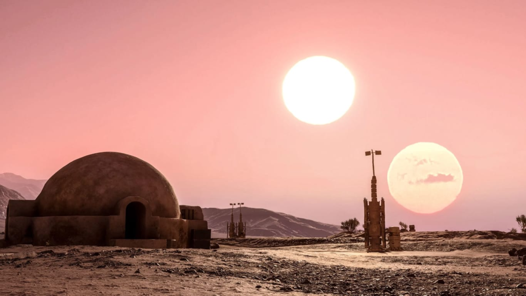 Planetas icônicos de Star Wars