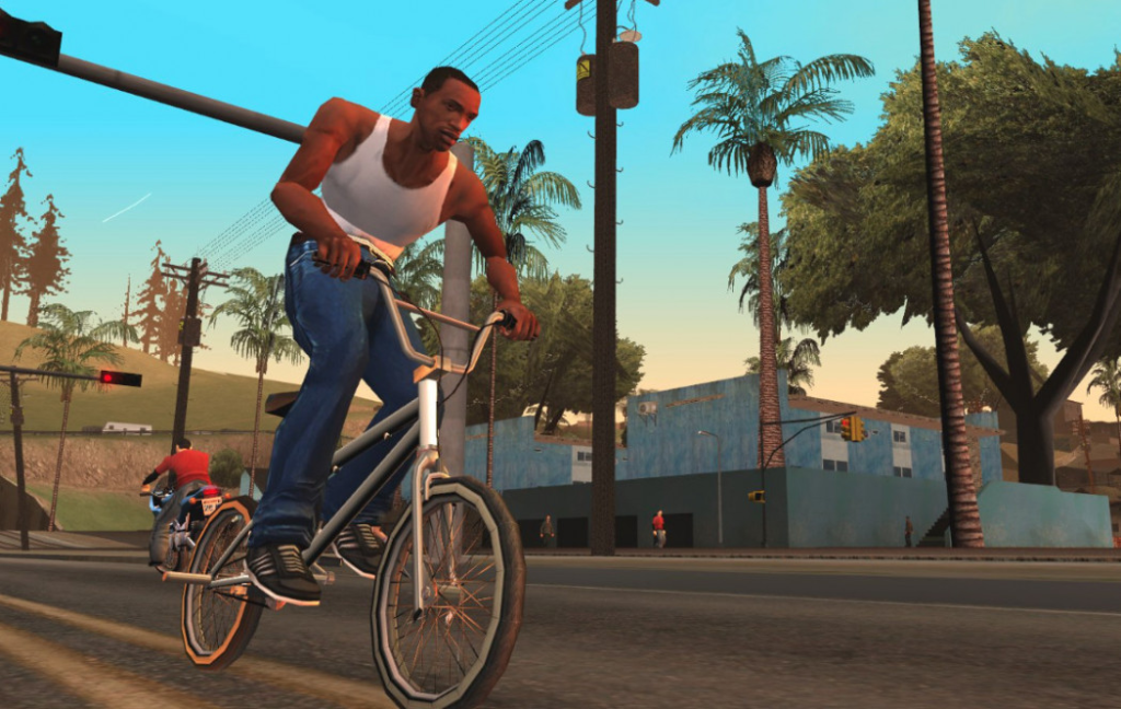História de CJ em GTA San Andreas